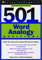 501 Word Analogy Questions.pdf
